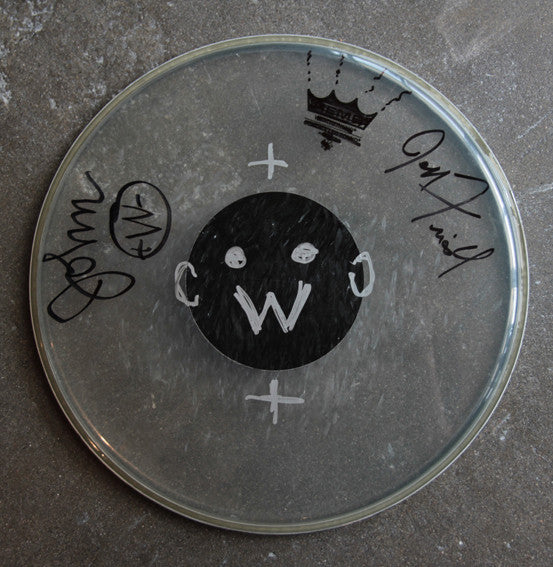 Weirdos Original Art - Signed Drum Head #3