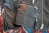 Saint Laurent L01 Calfskin Leather Biker Jacket 52