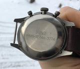 Vintage Heuer Bundeswehr Military Chronograph
