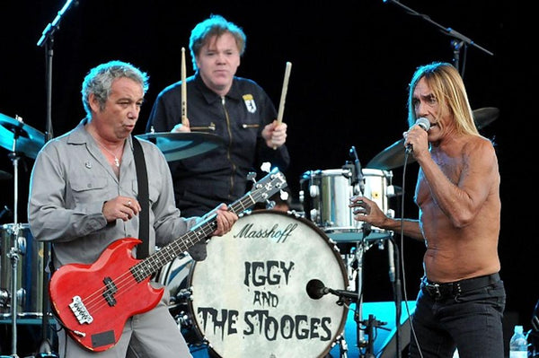 2010 Brian Michael EB-P- MIKE WATT Red Flame Bass Iggy & The Stooges